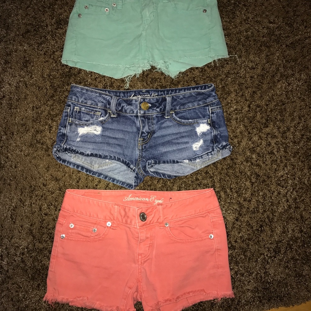 3 Pairs of AE SHORTS ☀️SOLD ☀️